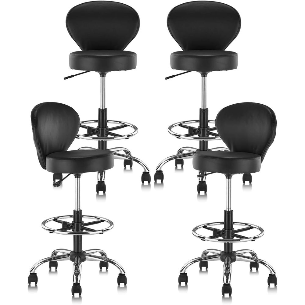Spa & Wellness Hotel Diament Ustroń Opinie - Set of 4 PVC Leather Swivel