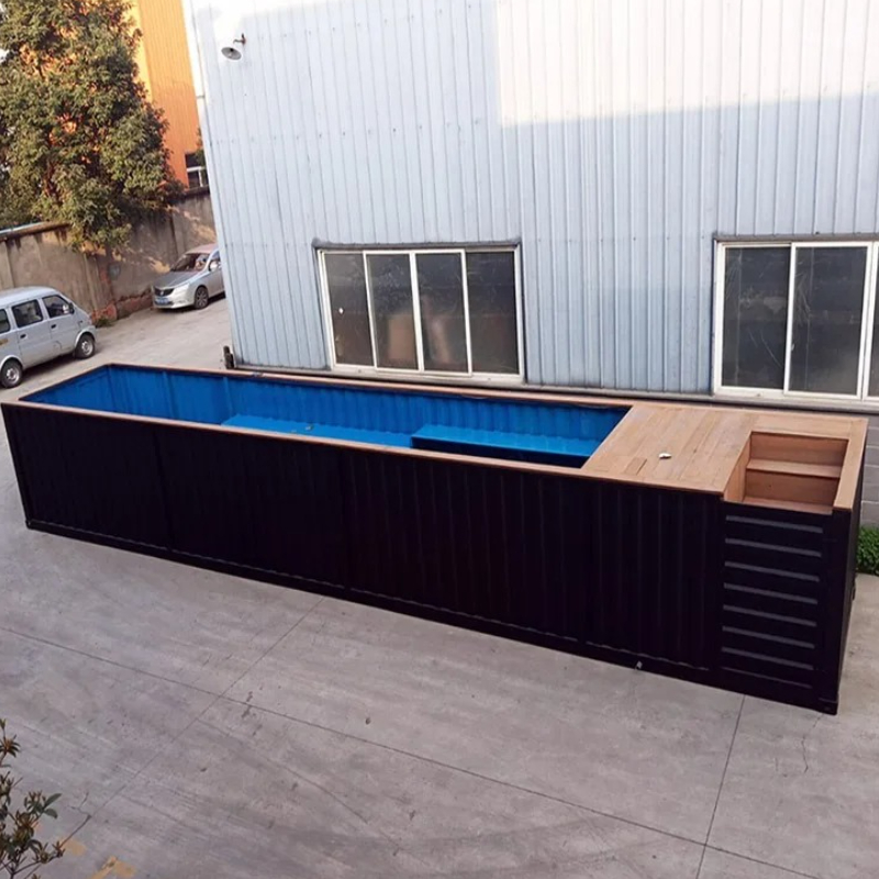 Spa Wellness Retreat - Compact 20ft Prefab Container Spa Pool