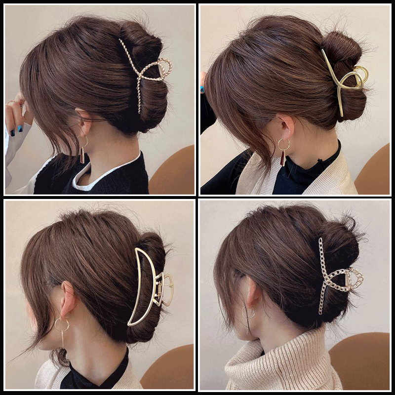 Simple Metal Hollow Out Geomet - огляд і ціна Hair Spa Wellness