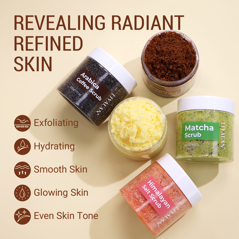 Sea Salt Body Scrub Exfoliatin - огляд і ціна Sugar Scrub Coffee
