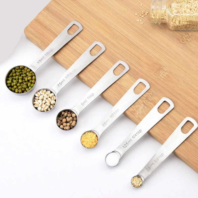6pcs/set Food-grade Stainless  - огляд і ціна Sugar Scrub Coffee