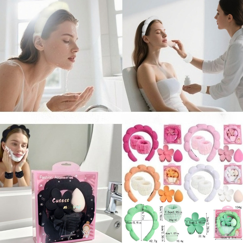 5pcs/set Headband Wristbands f - огляд і ціна Hair Spa Wellness