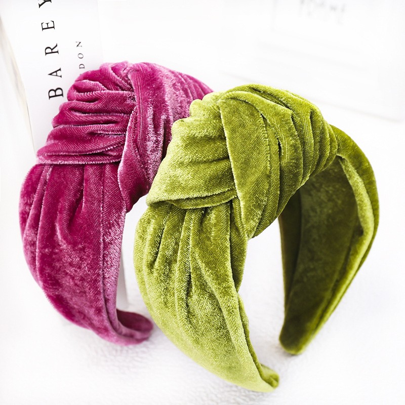 Knotted Velvet Bezel Women Hea - огляд і ціна Hair Spa Wellness