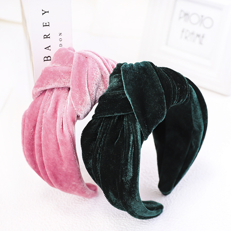 Knotted Velvet Bezel Women Hea - огляд і ціна Hair Spa Wellness