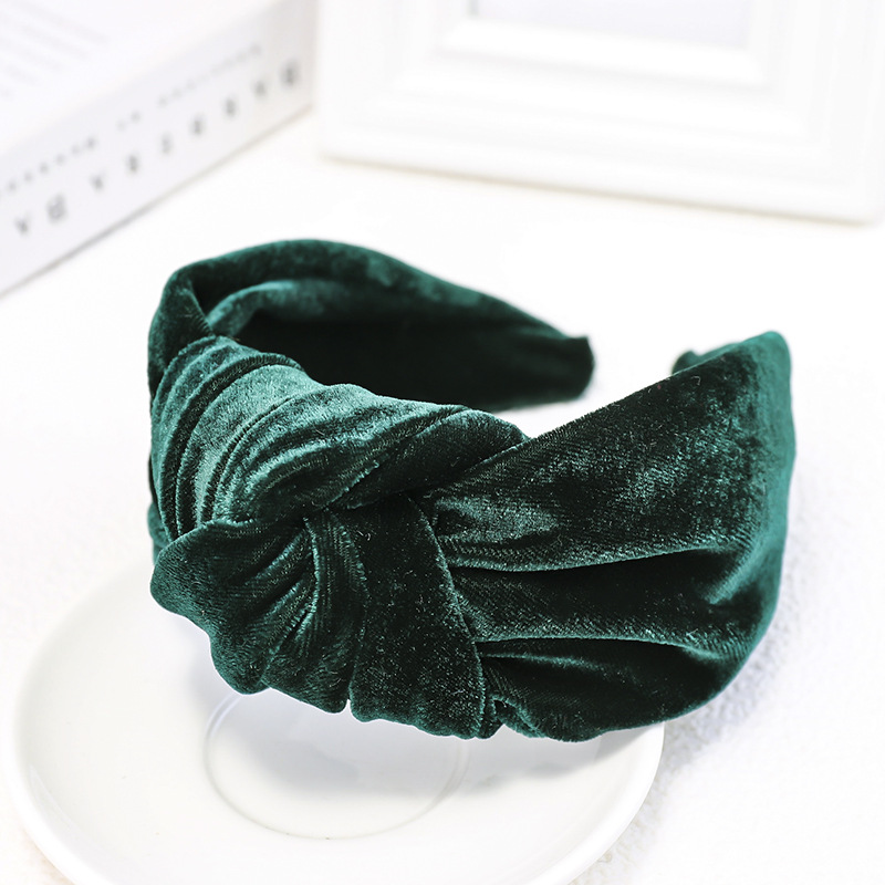 Knotted Velvet Bezel Women Hea - огляд і ціна Hair Spa Wellness