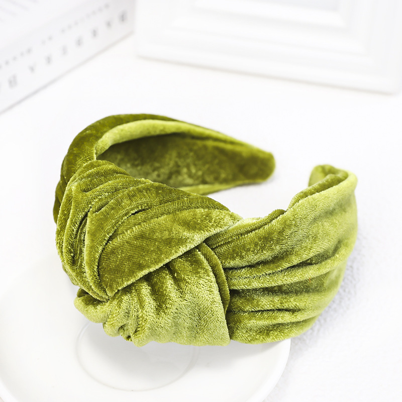 Knotted Velvet Bezel Women Hea - огляд і ціна Hair Spa Wellness