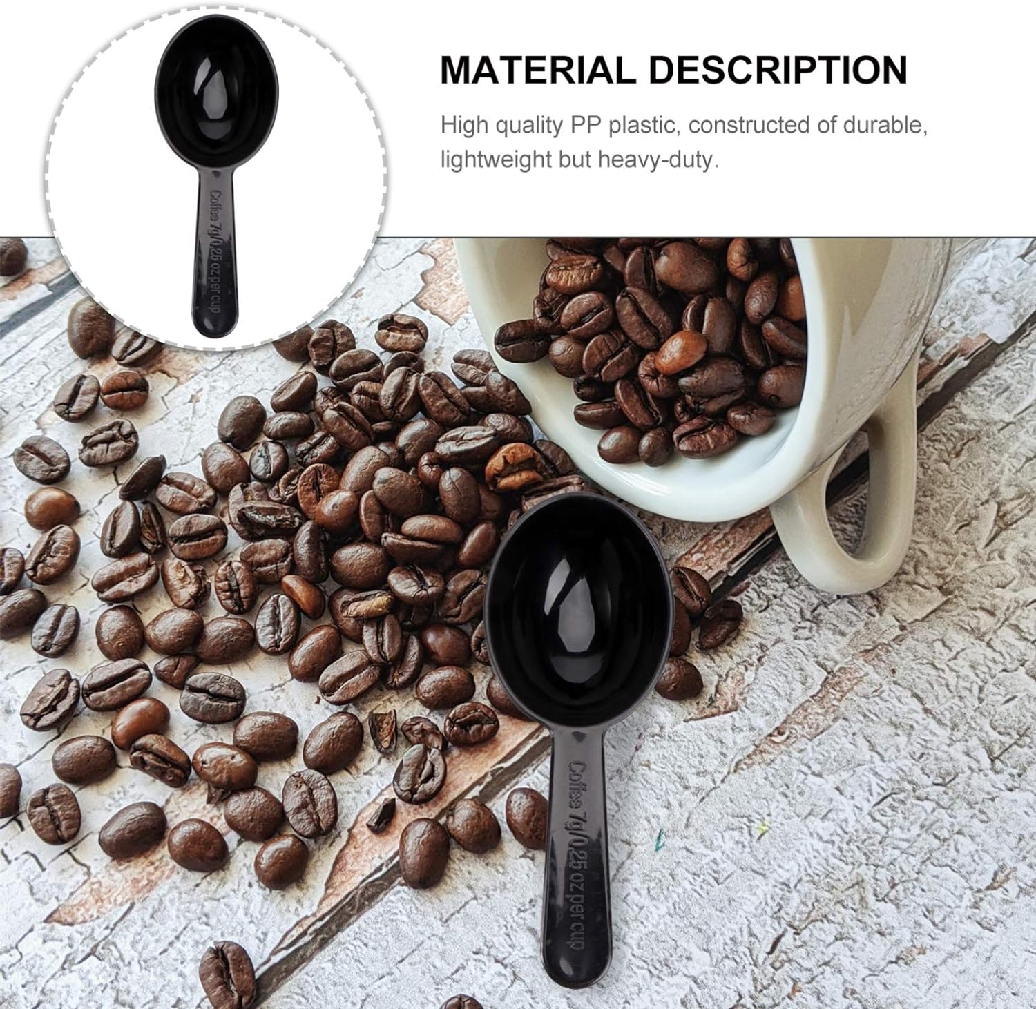 12Pcs Plastic Coffee Measuring - огляд і ціна Sugar Scrub Coffee