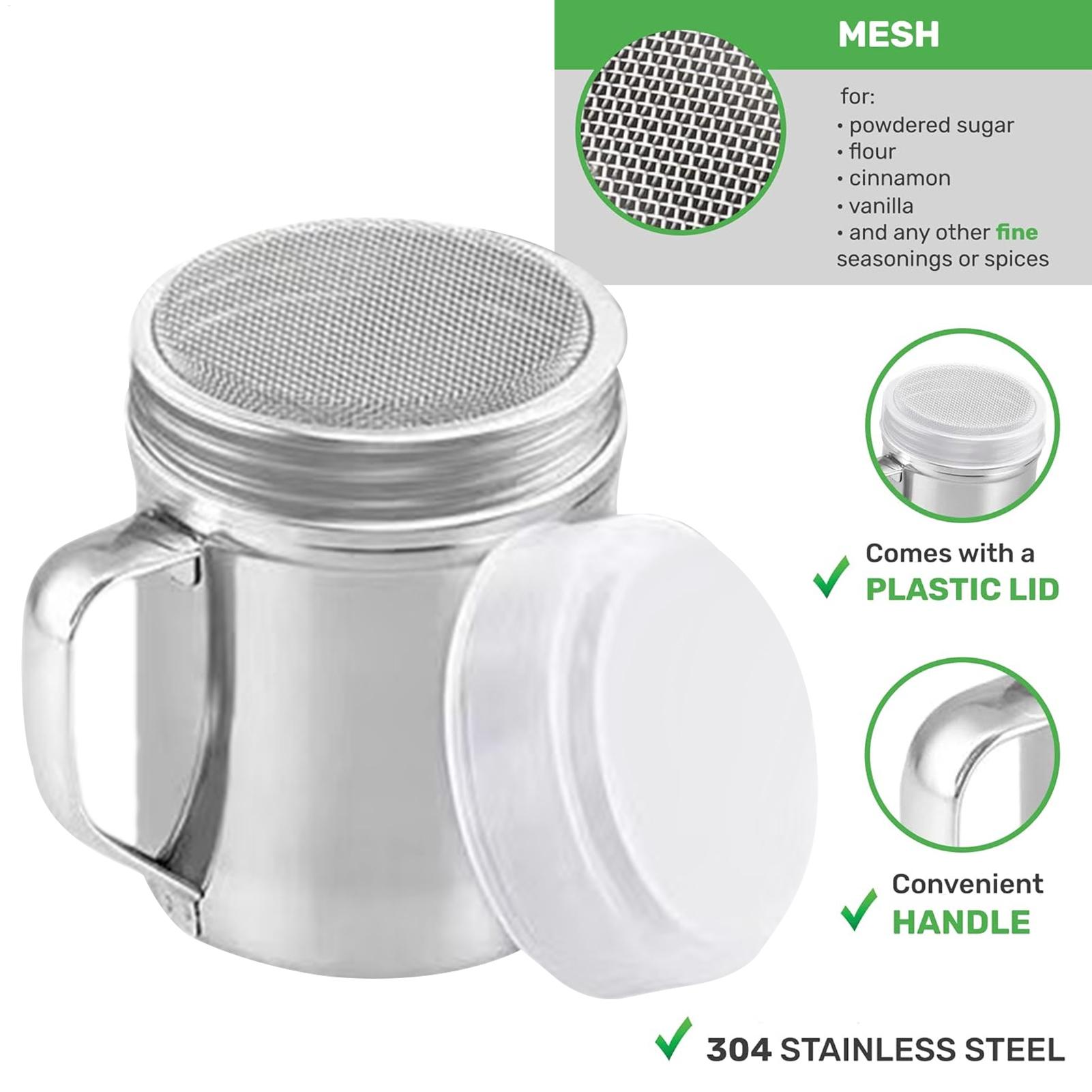 Powder Shaker Bottle Stainless - огляд і ціна Sugar Scrub Coffee