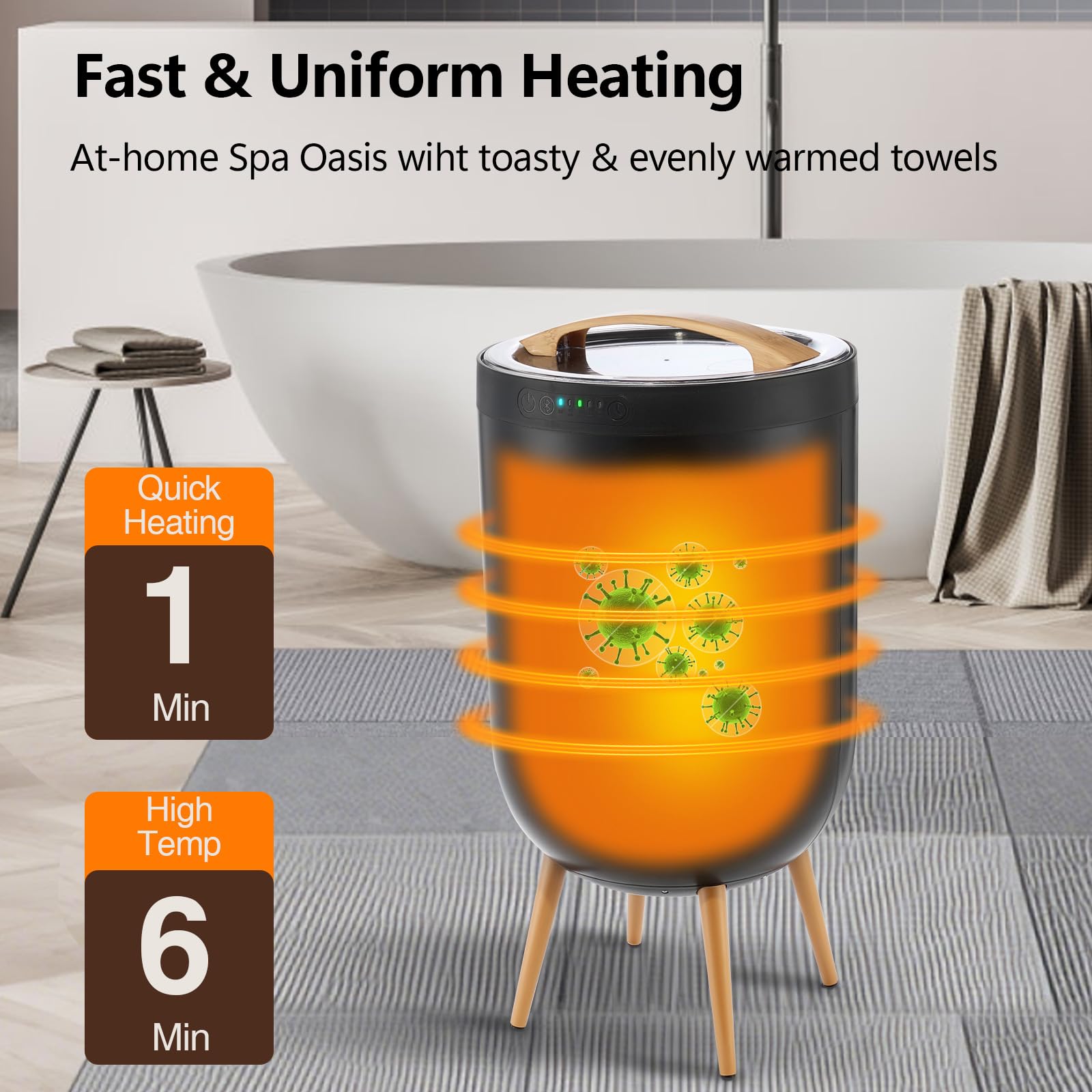 Luxury Spa Towel Warmer Bucket - огляд і ціна Spa & Wellness Hotel Diament Ustroń Opinie