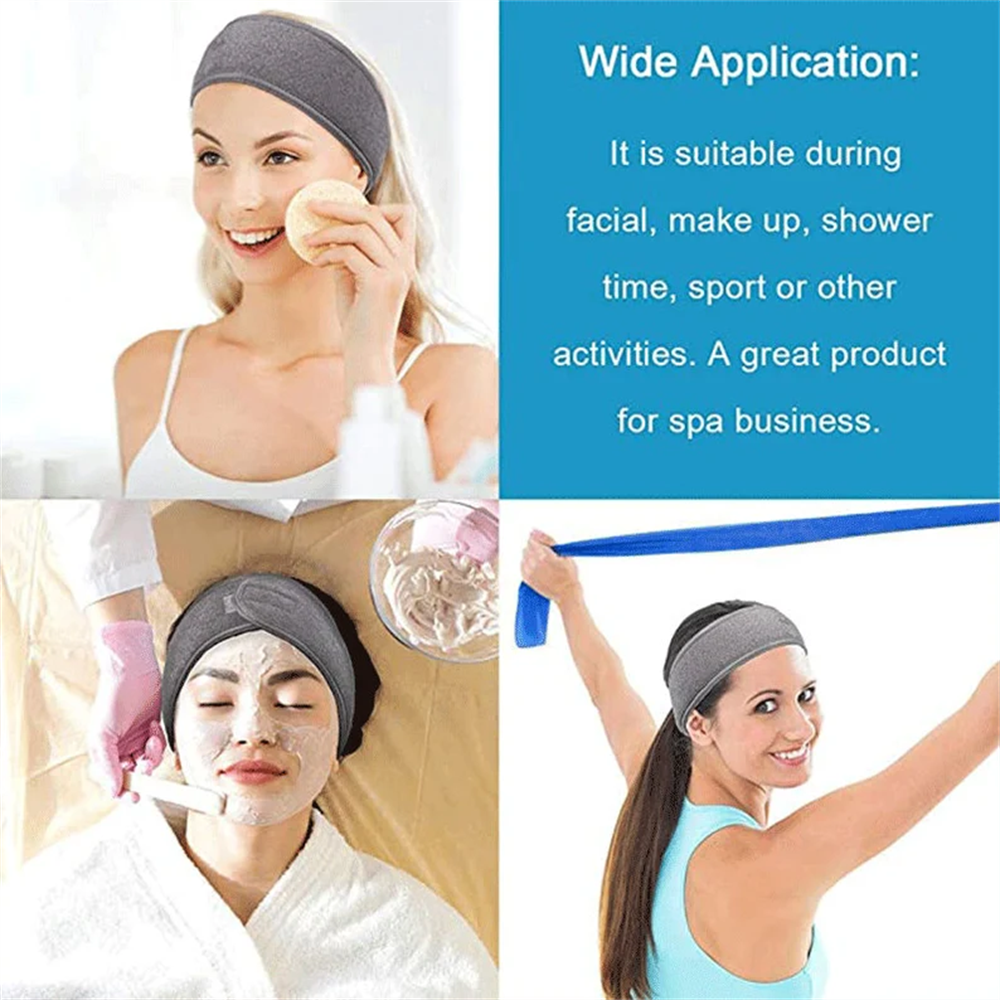 Spa Facial Headband Make Up Sh - огляд і ціна Hair Spa Wellness