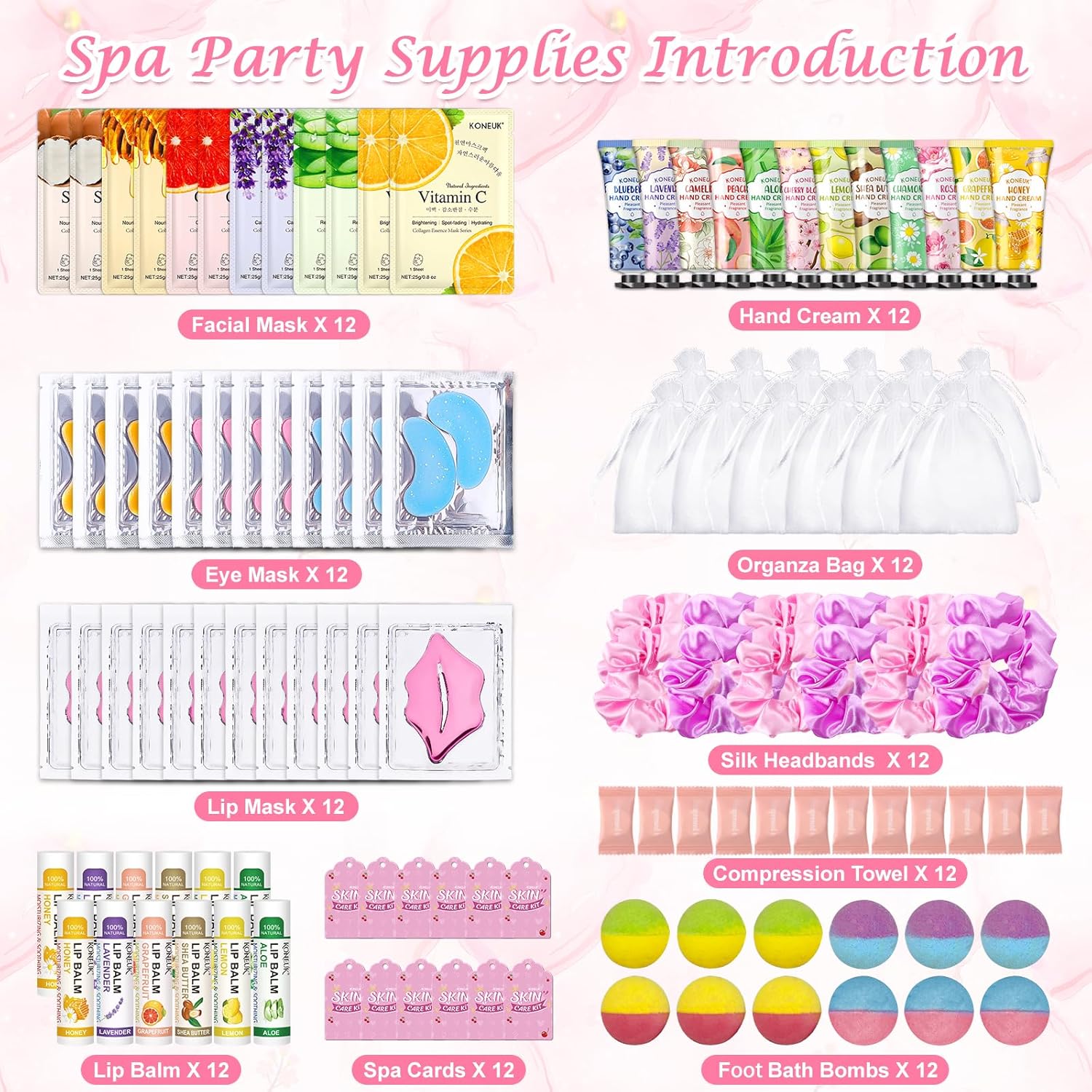 Spa Party Supplies Kit with 12 - огляд і ціна Spa & Wellness Hotel Diament Ustroń Opinie