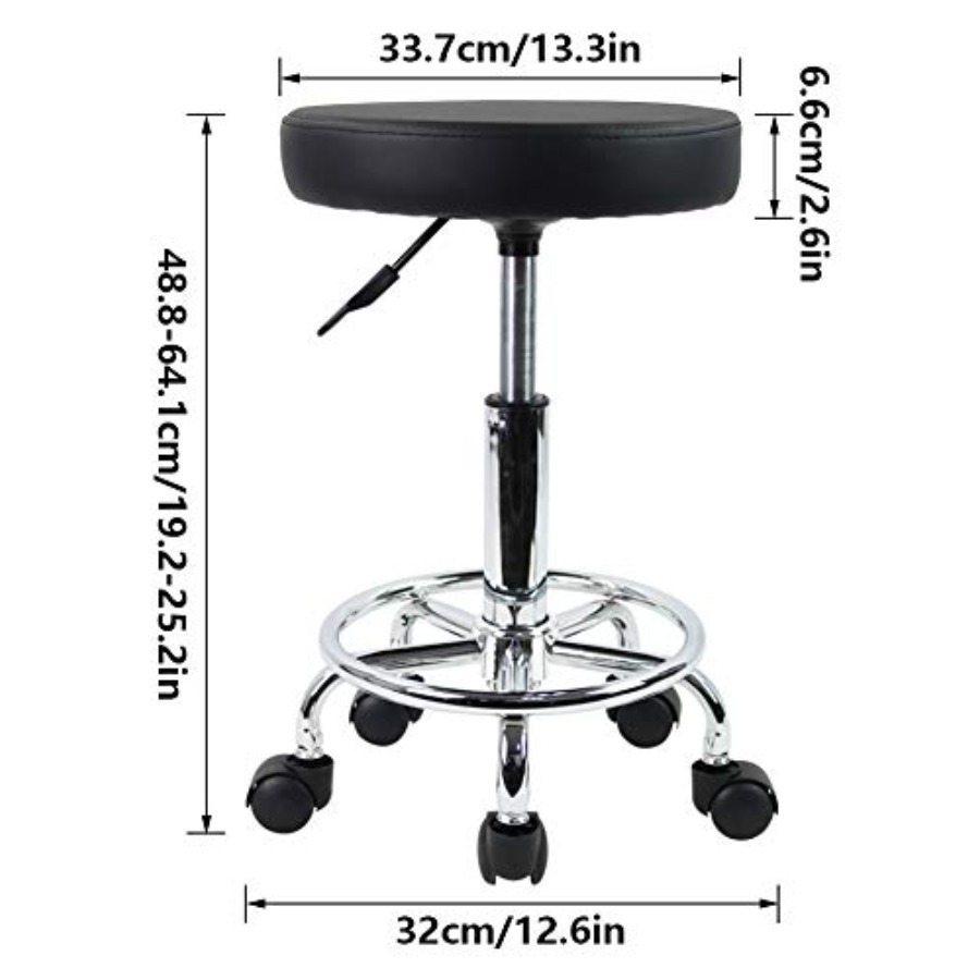 PU Leather Round Rolling Stool - огляд і ціна Spa & Wellness Hotel Diament Ustroń Opinie
