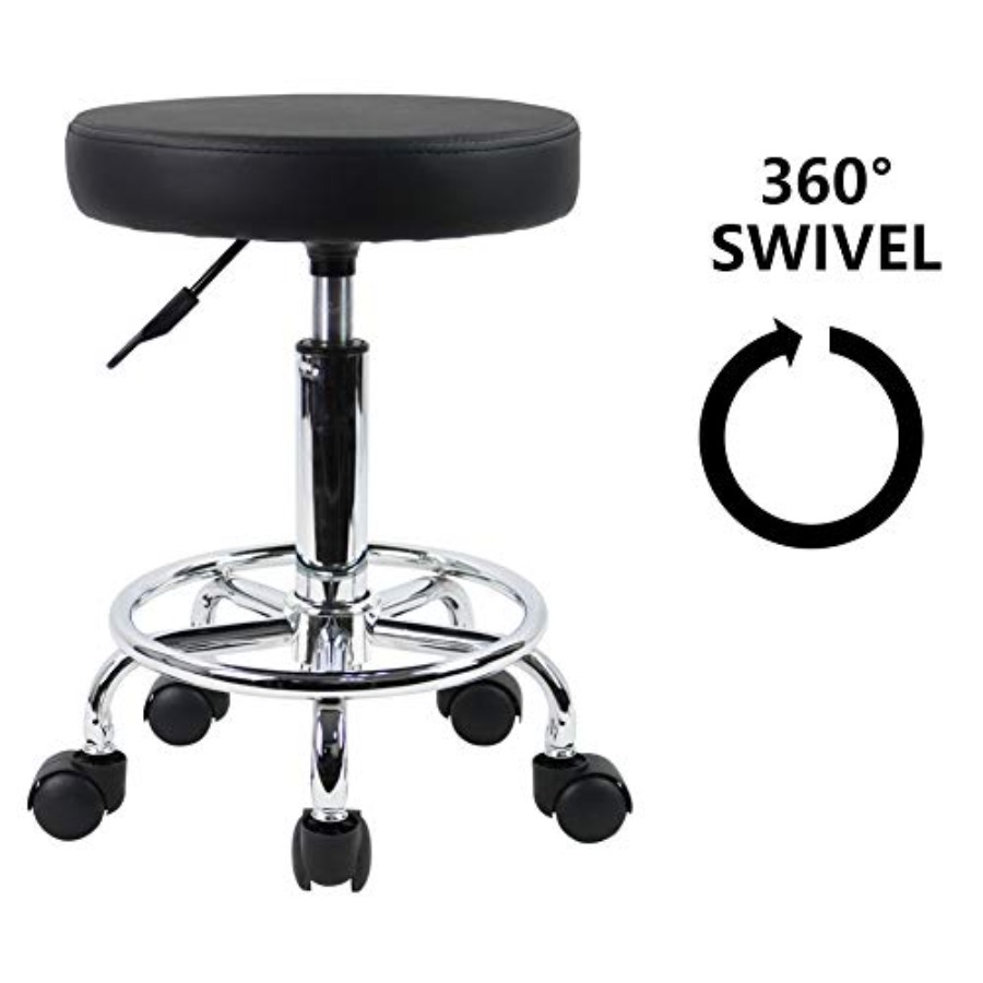 PU Leather Round Rolling Stool - огляд і ціна Spa & Wellness Hotel Diament Ustroń Opinie