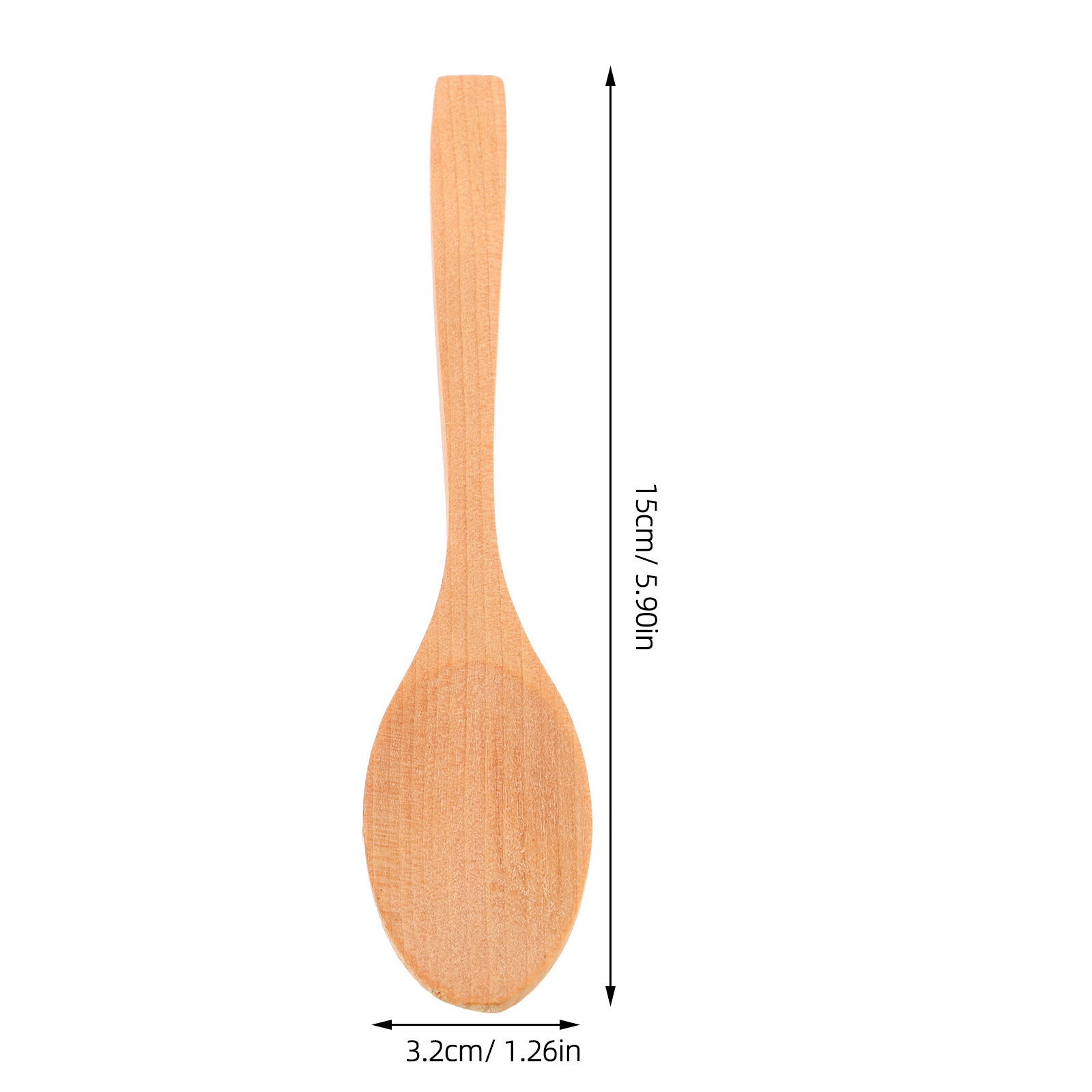 10Pcs Wooden Ice Cream Spoons  - огляд і ціна Sugar Scrub Coffee
