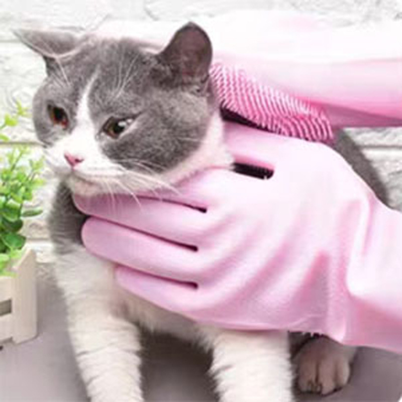 Pet Grooming Gloves for Dogs A - огляд і ціна Hair Spa Wellness