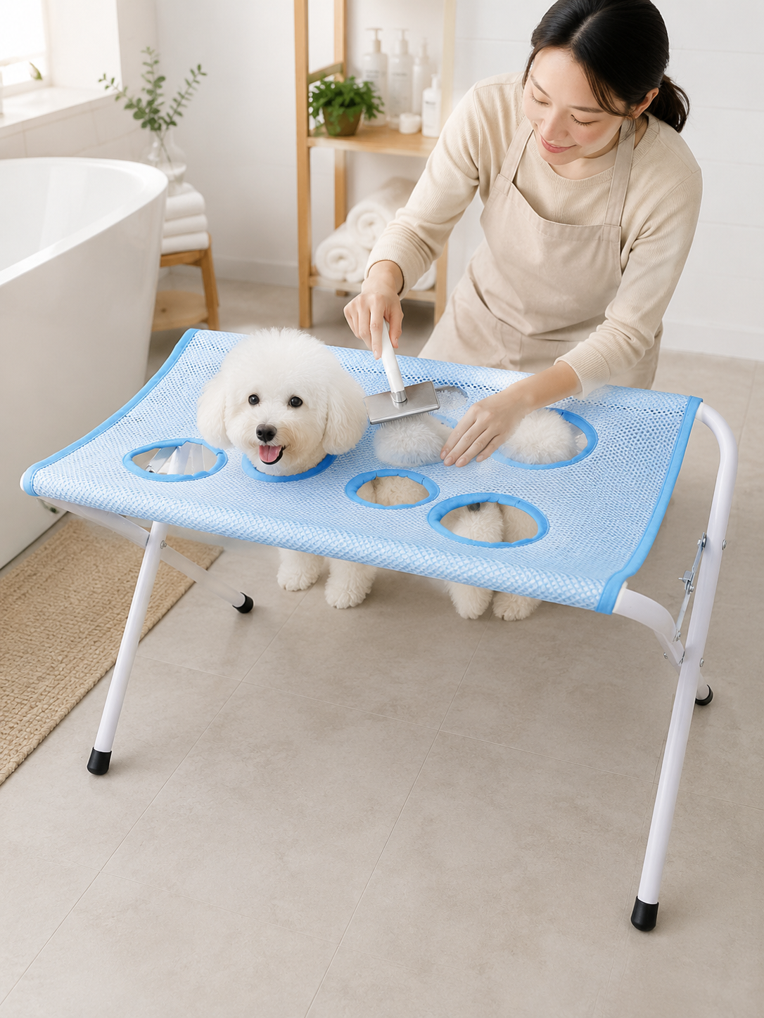 Foldable Pet Grooming Table Ad - огляд і ціна Hair Spa Wellness