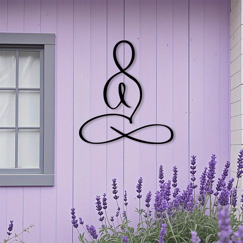 1pc Metal Wall Art for Wellnes - огляд і ціна Spa Wellness Yoga