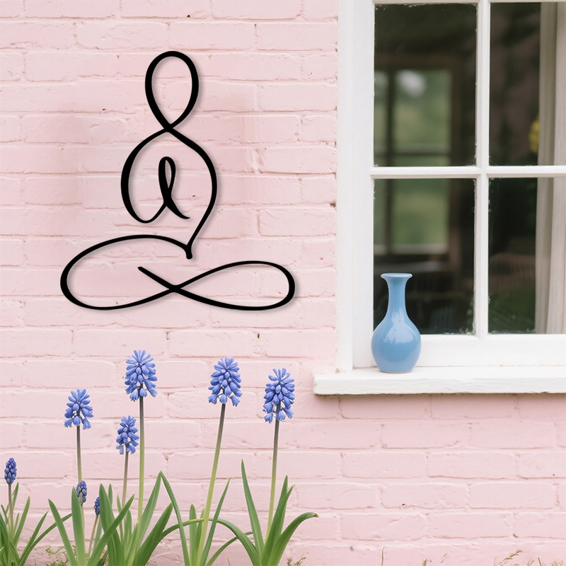 1pc Metal Wall Art for Wellnes - огляд і ціна Spa Wellness Yoga